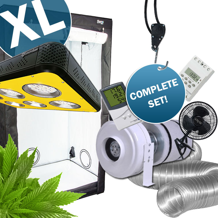 kweektent 120x120x200 compleet