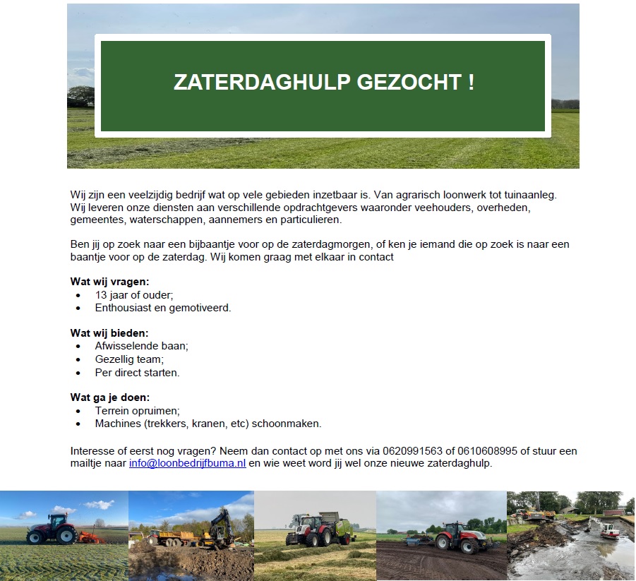 landbouw vacatures
