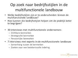 multifunctionele landbouw